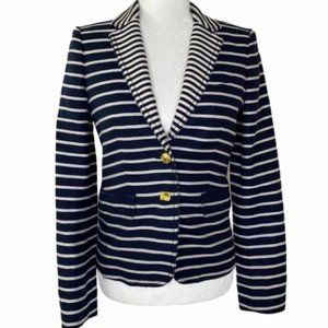 J. CREW Striped Schoolboy Blazer 10